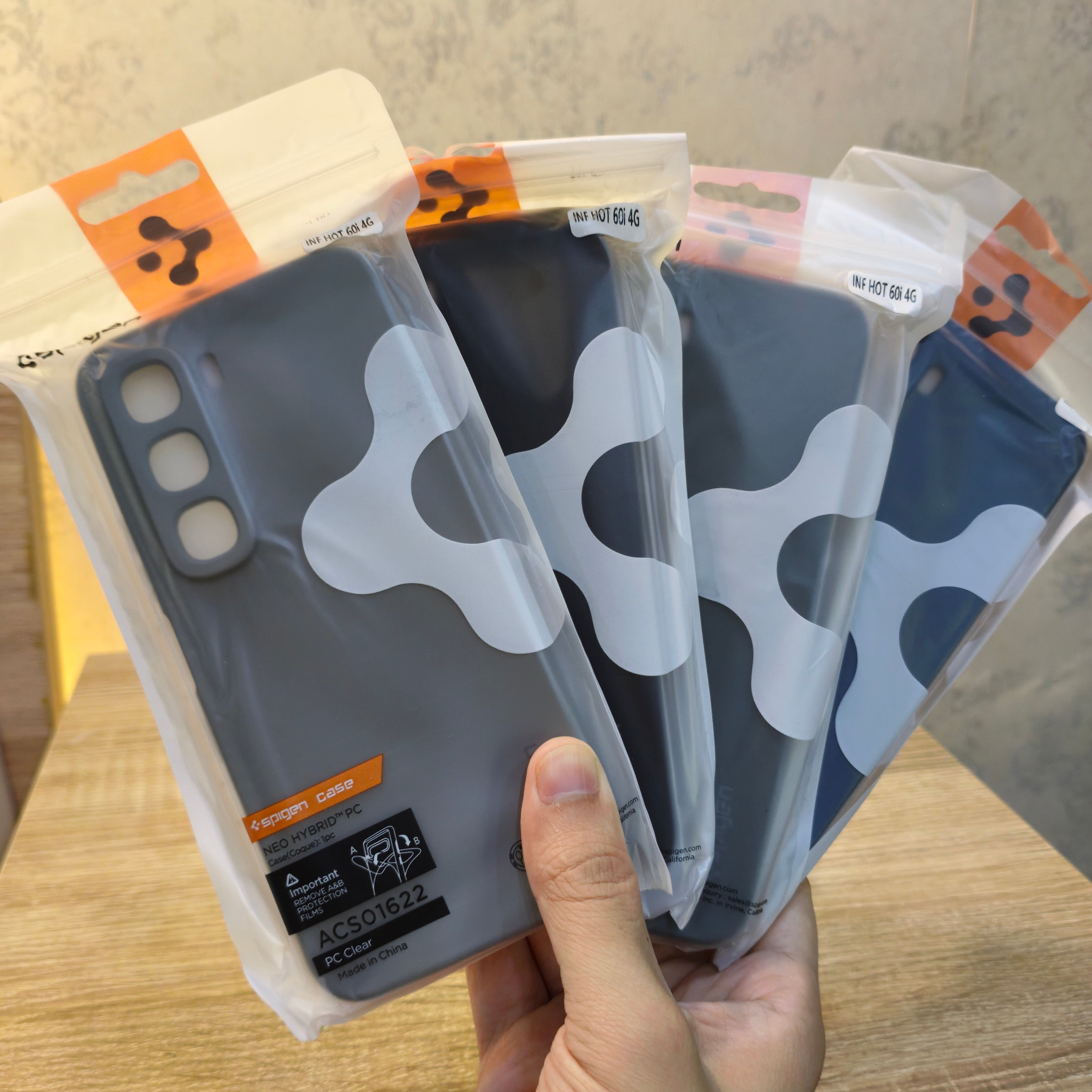 Spigen Infinix Hot 60 / Hot 60i Neo Hybrid PC Back Cover