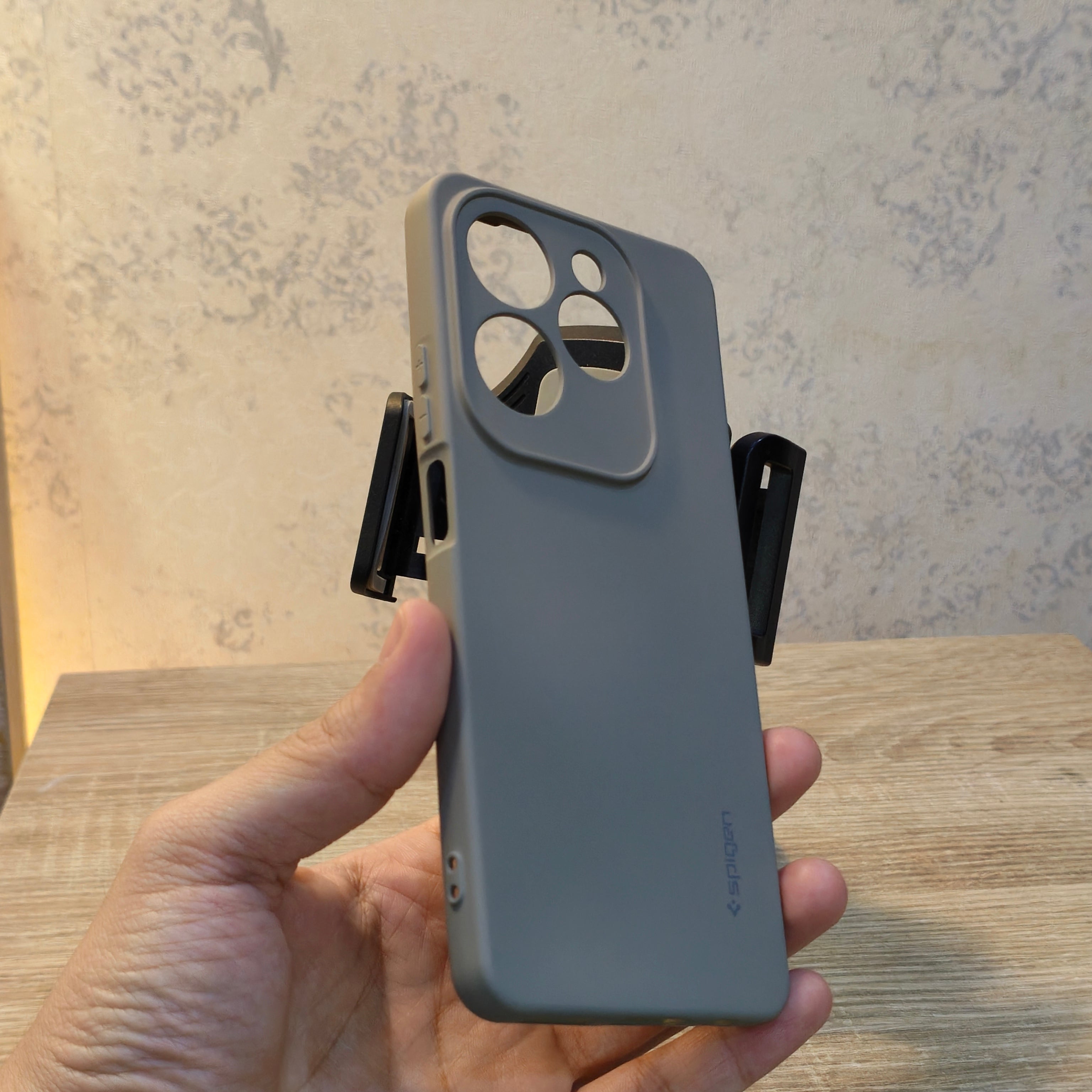 Spigen Infinix Hot 40 Neo Hybrid PC Back Cover – Slim Shockproof Protective Case