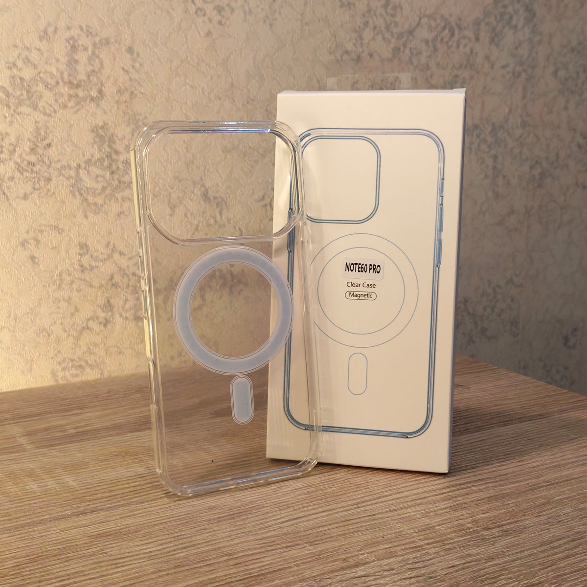 Clear Magnetic Infinix Note 60 Pro Compatible Cover