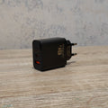 45W Super Fast Charger USB-C + USB-A | Dual Port Fast Charging Adapter with LED Watt Display