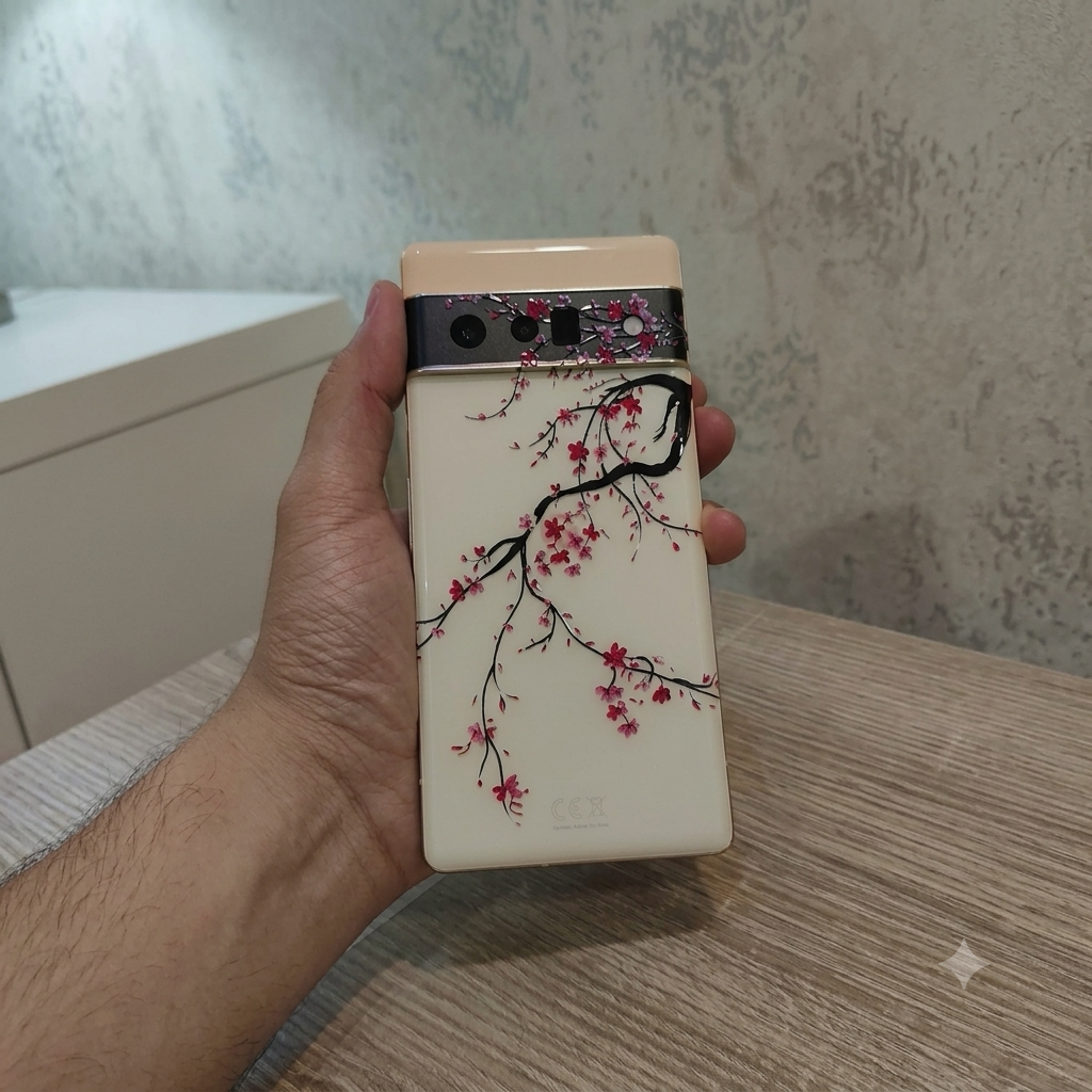 Google Pixel 6 to 11 Frosted Phone Skin + Transparent back cover