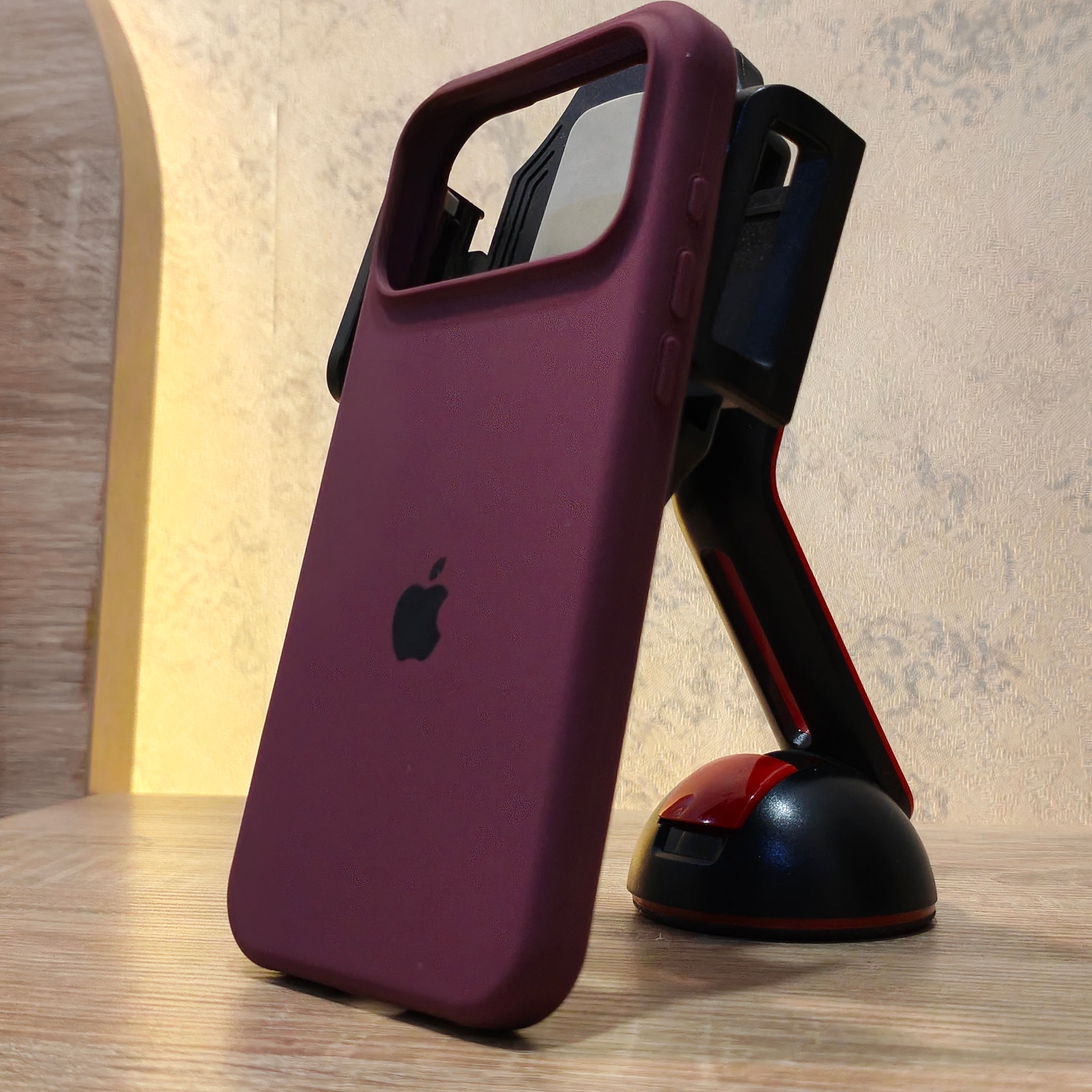 iP 17 Pro Max Premium Silicone Back Cover | Soft Touch Protective Case