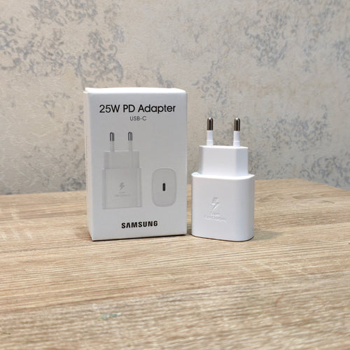 Samsung 25W PD Fast Charger USB-C Adapter | Super Fast Charging Wall Charger