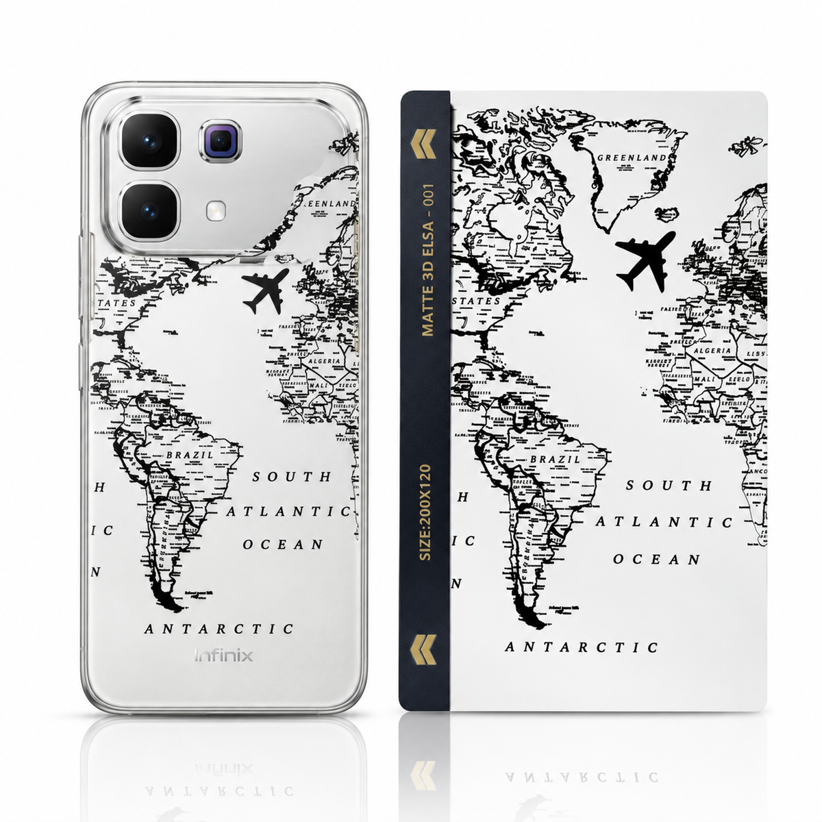 Infinix Note 60/60 PRO Frosted Phone Skin + Frosted back cover