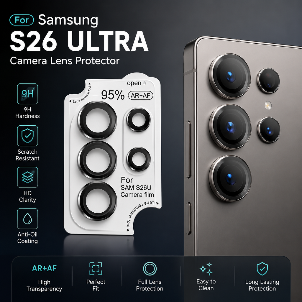 Samsung Galaxy S26 Ultra Camera Lens Protector