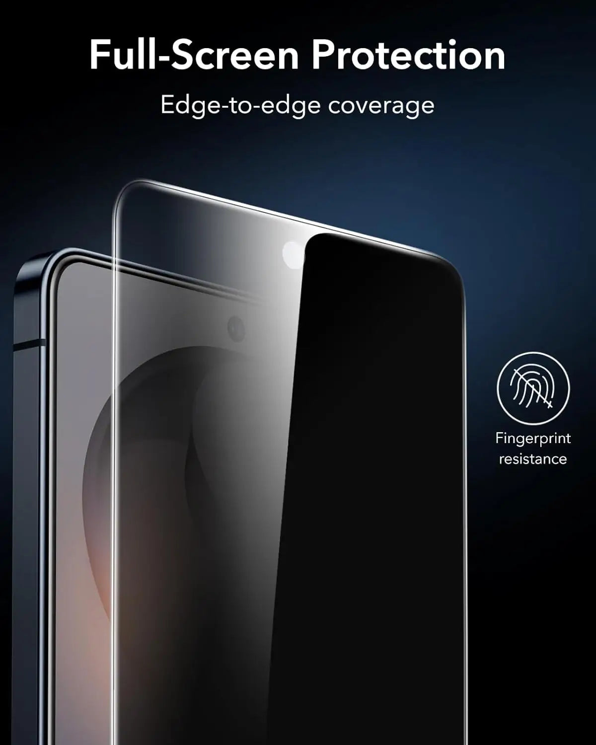 Samsung Galaxy S26 Ultra 0.18mm Ultrathin Anti-Static Tempered Glass Screen Protector – Fingerprint Unlock