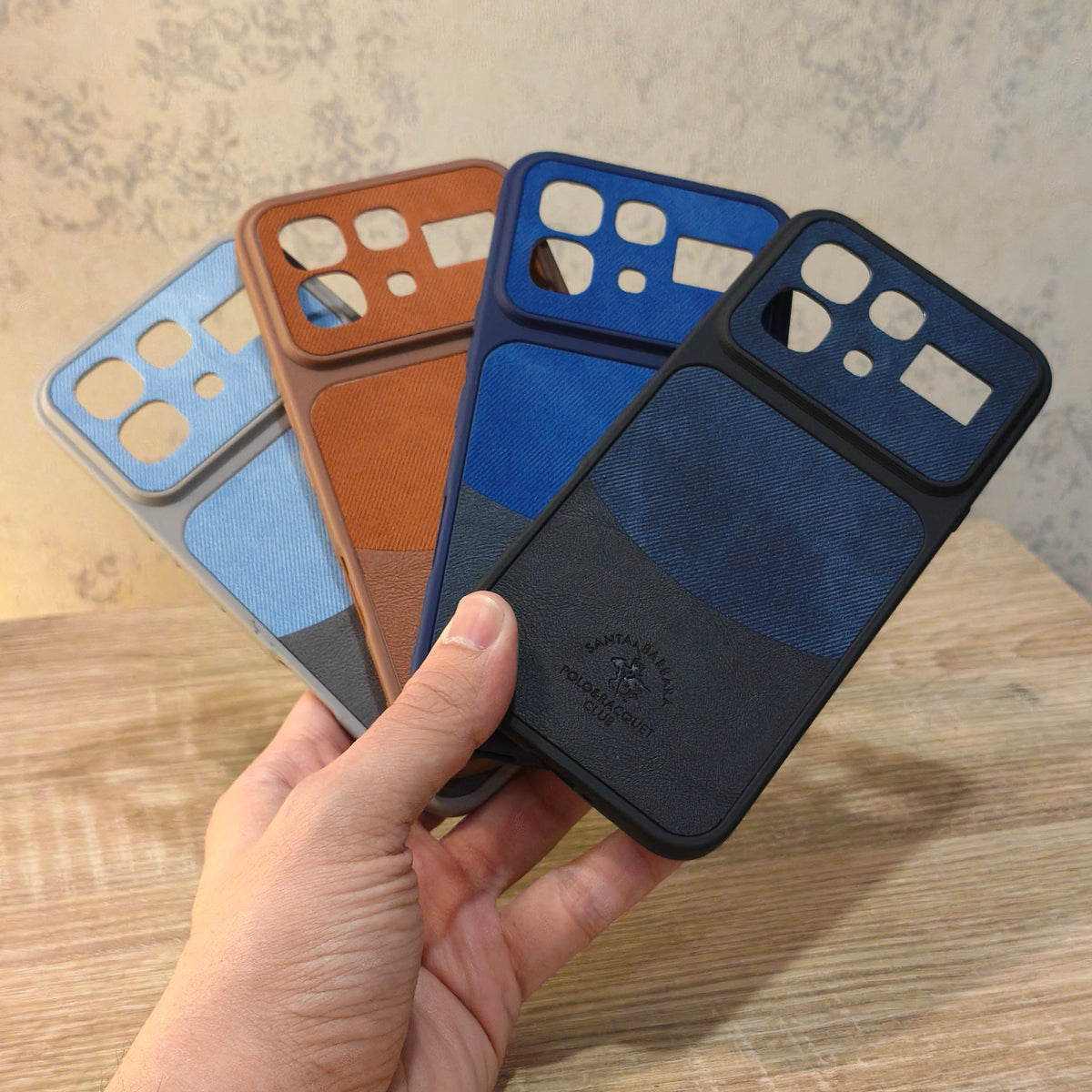 Infinix Note 60 Pro Premium Textured Leather-Style Back Cover