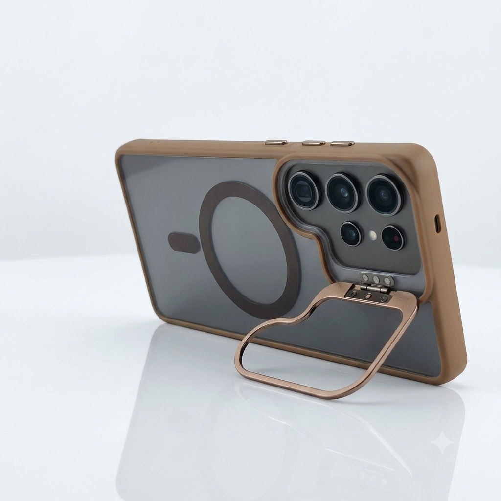 Samsung Galaxy S26 Ultra MagSafe Stand Case with Lens Protectors
