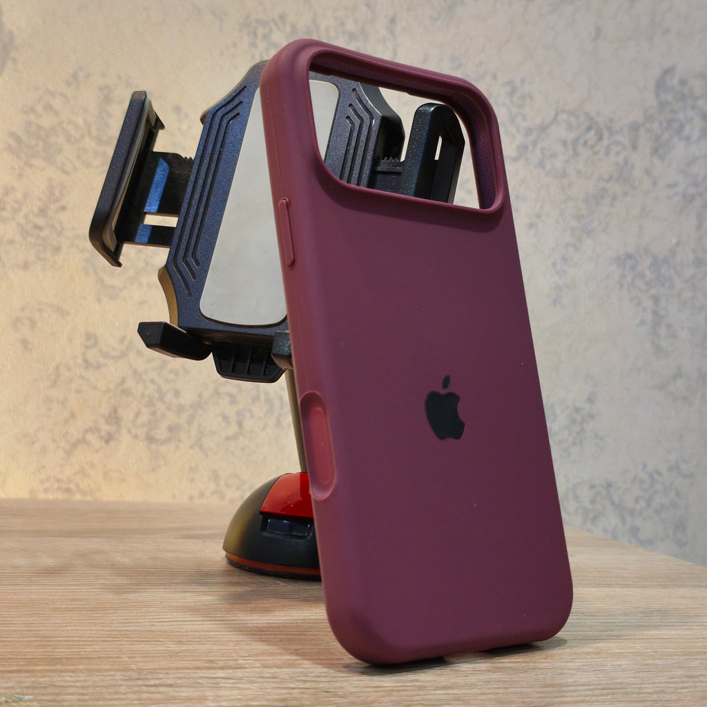 iP 17 Pro Max Premium Silicone Back Cover | Soft Touch Protective Case