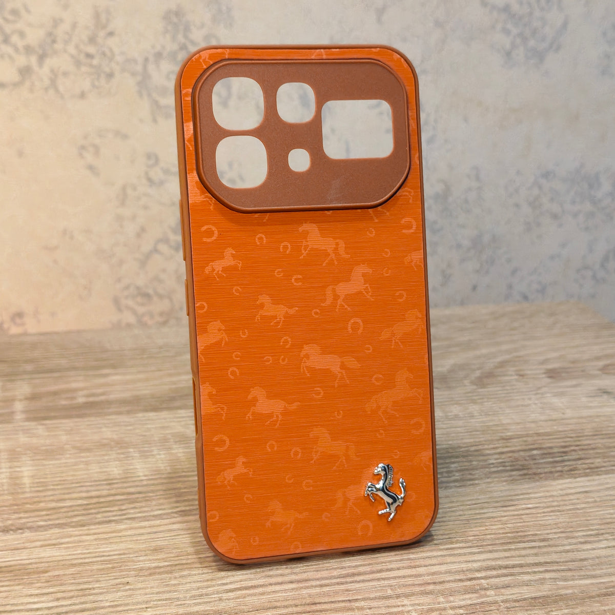 Premium Luxury Prancing Horse Matte Back Cover for Infinix Note 60 Pro