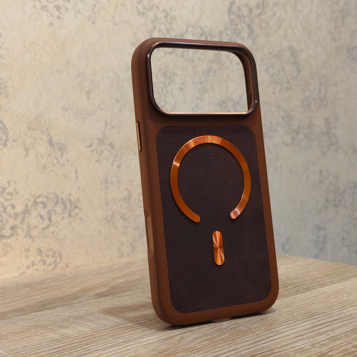 iPhone 17 Pro Max Premium Leather MagSafe Back Cover