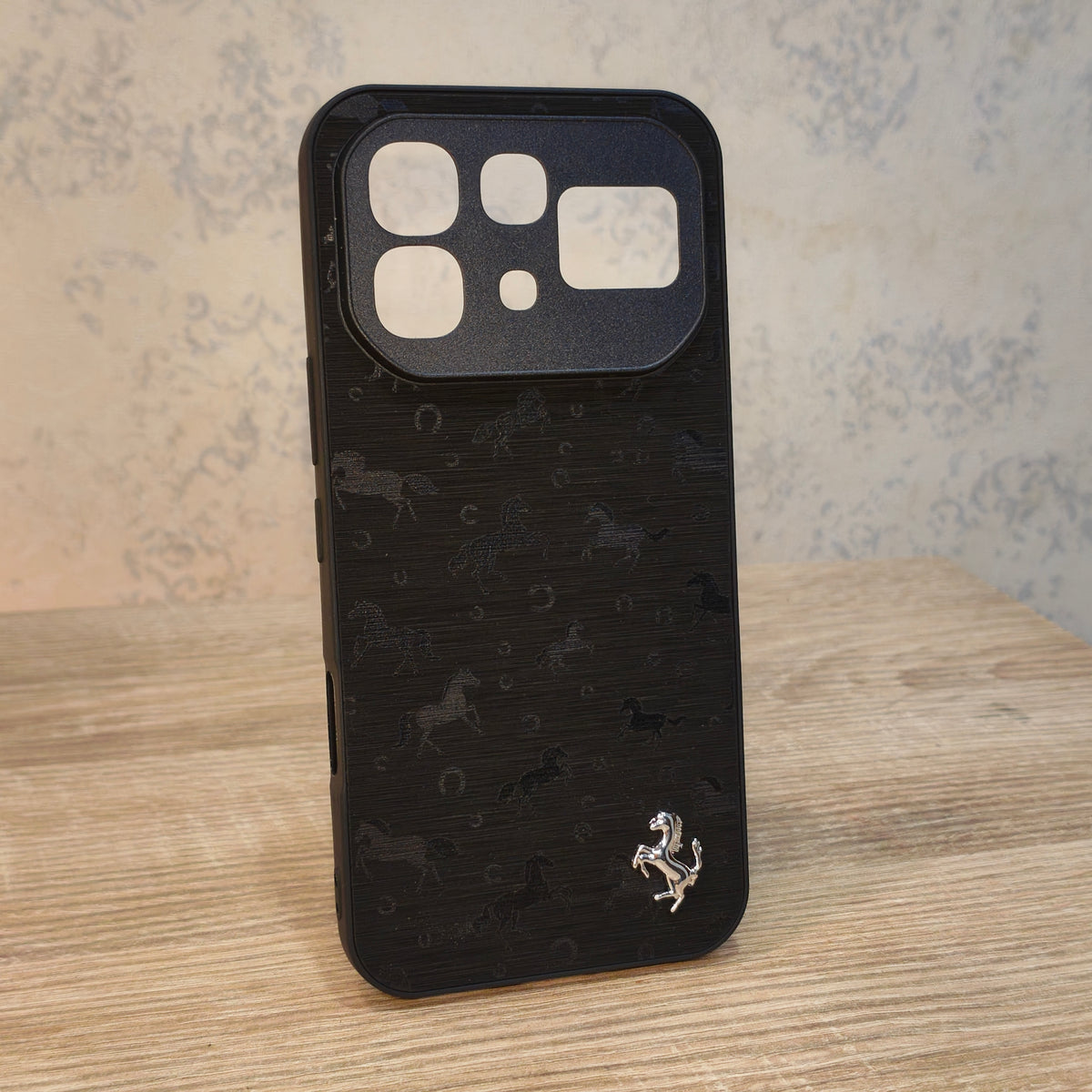 Premium Luxury Prancing Horse Matte Back Cover for Infinix Note 60 Pro