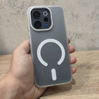 Matte Gradient Case for Vivo V70 – Frosted Translucent Back Cover