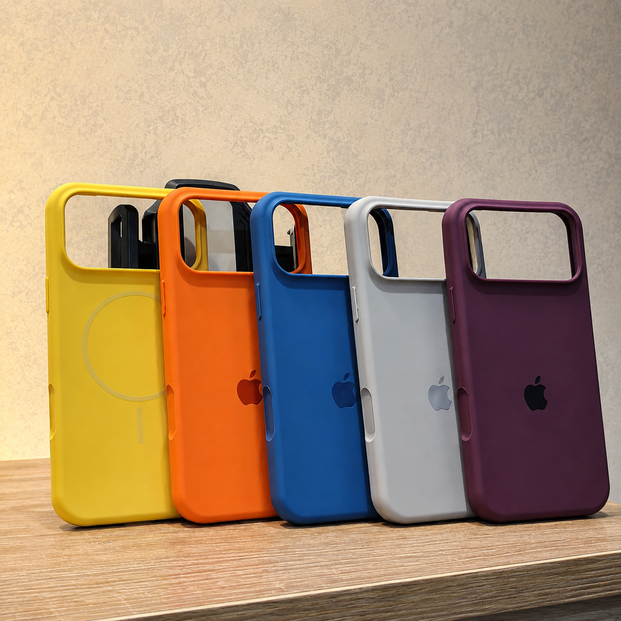 iP 17 Pro Max Premium Silicone Back Cover | Soft Touch Protective Case