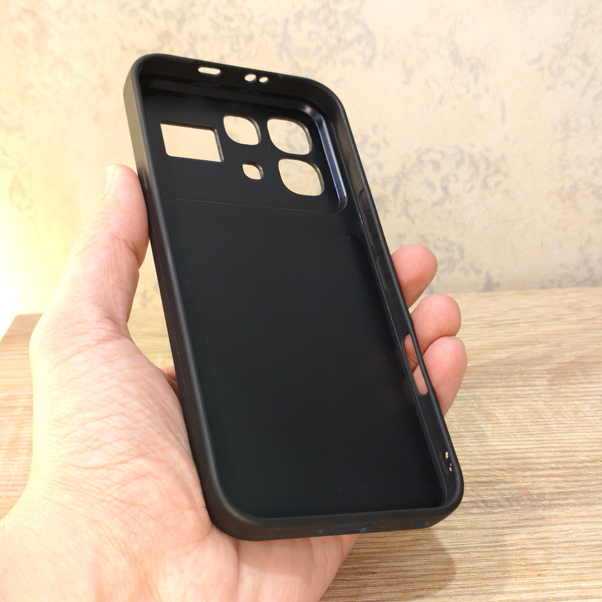 Infinix Note 60 Pro Premium Textured Leather-Style Back Cover
