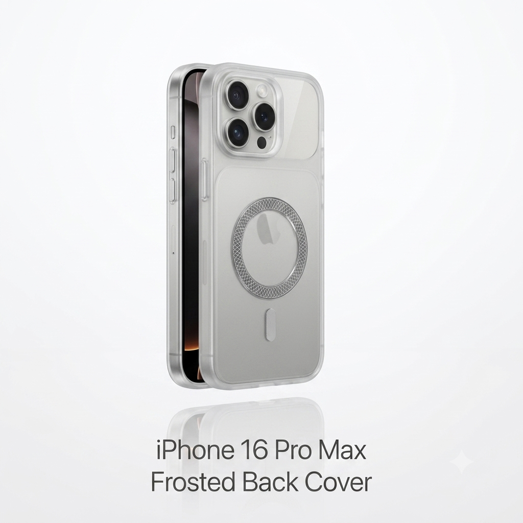 iPhone 16 Pro Max Frosted Back Cover