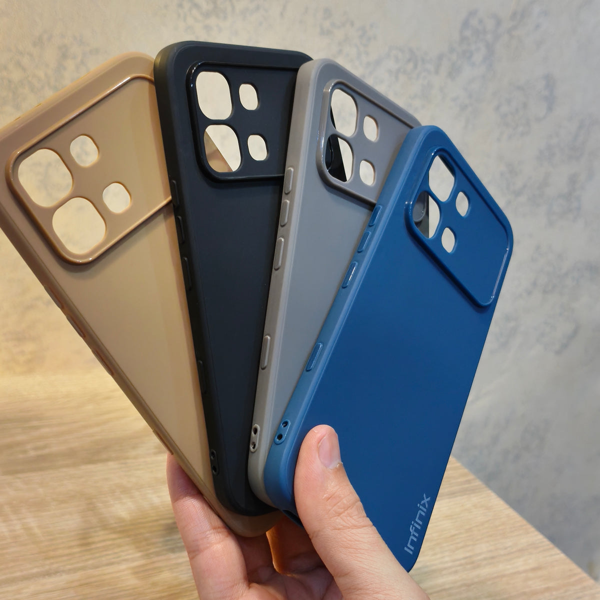 Infinix Note Edge Premium Matte Back Cover | Shockproof Slim Protective Case