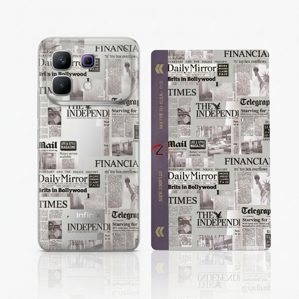 Infinix Note 60/60 PRO Frosted Phone Skin + Frosted back cover