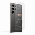 Unbreakable Membrane Back Protector for Samsung Galaxy S24 Ultra – Clear Full-Body Protective Film