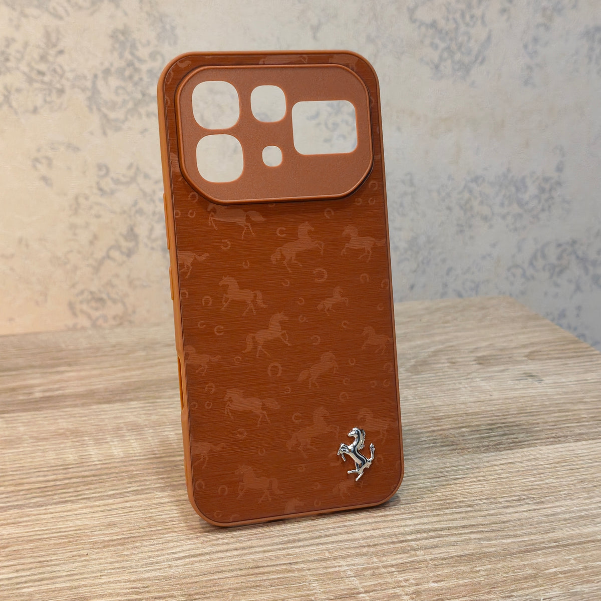 Premium Luxury Prancing Horse Matte Back Cover for Infinix Note 60 Pro