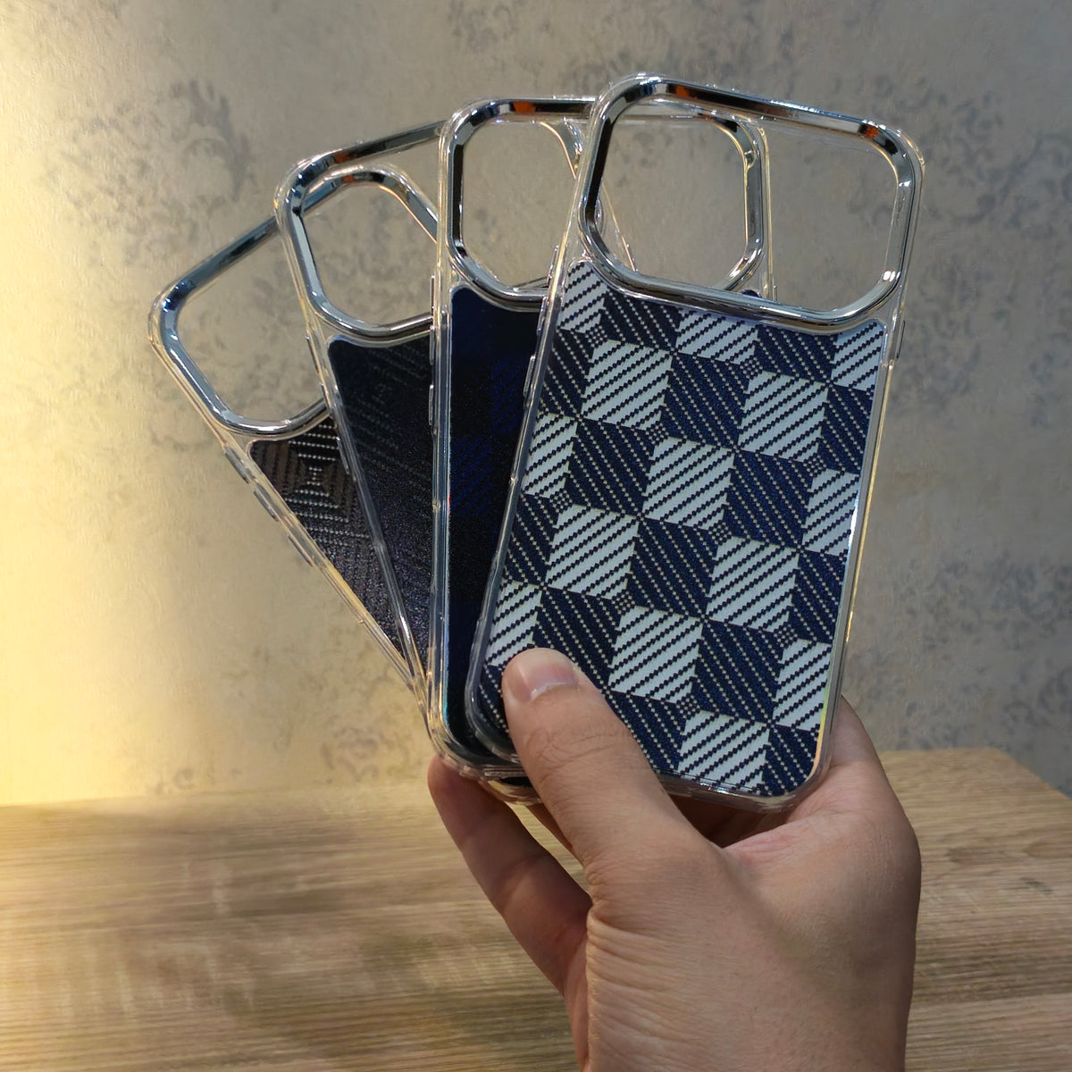 Infinix Note 60 Pro Premium Geometric Pattern Back Cover