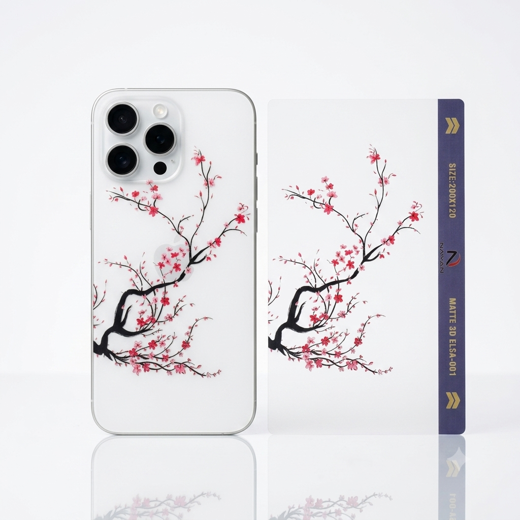 Custom Frosted Phone Skin | Premium Matte Back Protection