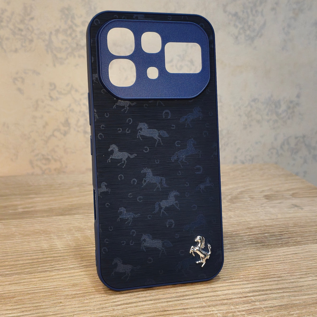 Premium Luxury Prancing Horse Matte Back Cover for Infinix Note 60 Pro