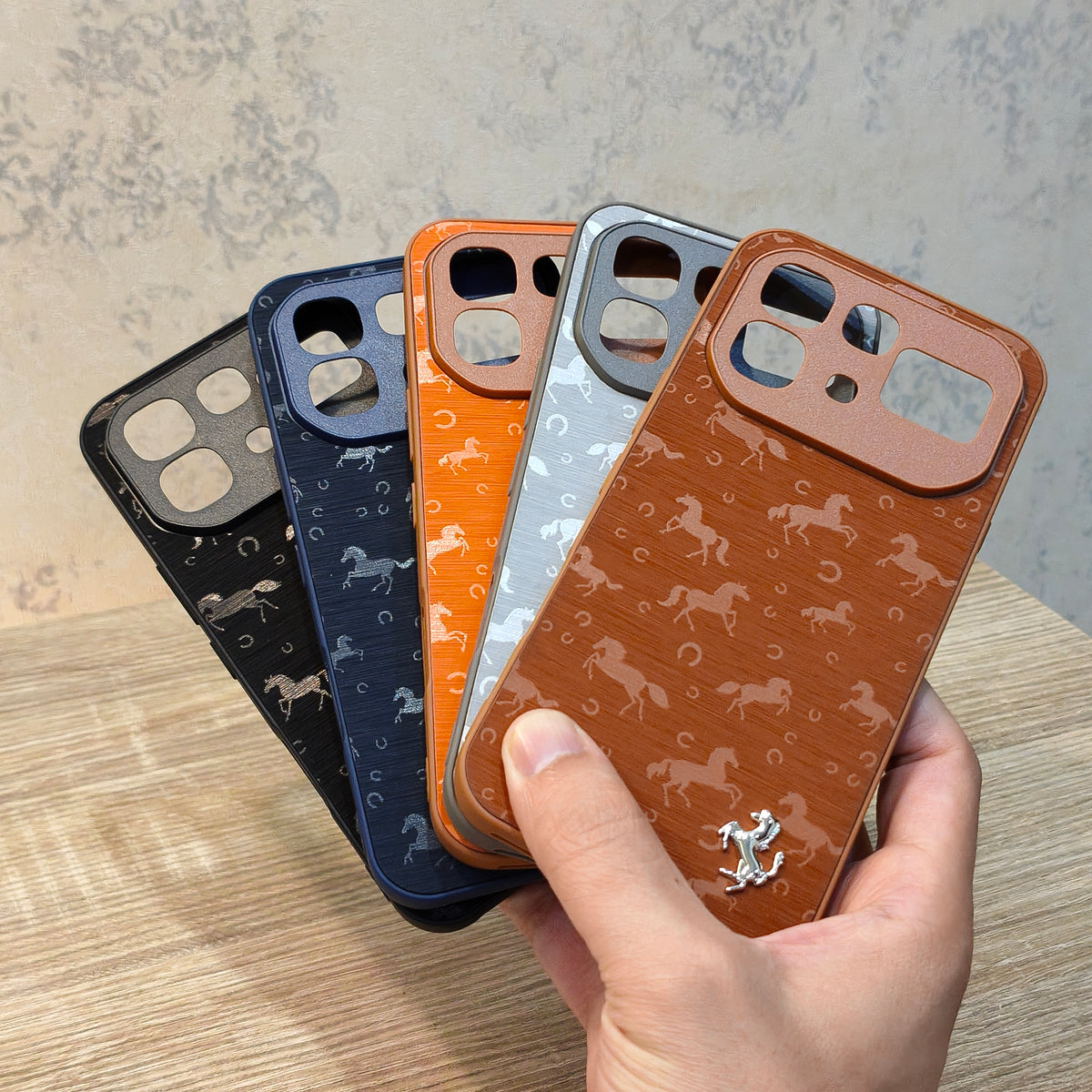 Premium Luxury Prancing Horse Matte Back Cover for Infinix Note 60 Pro