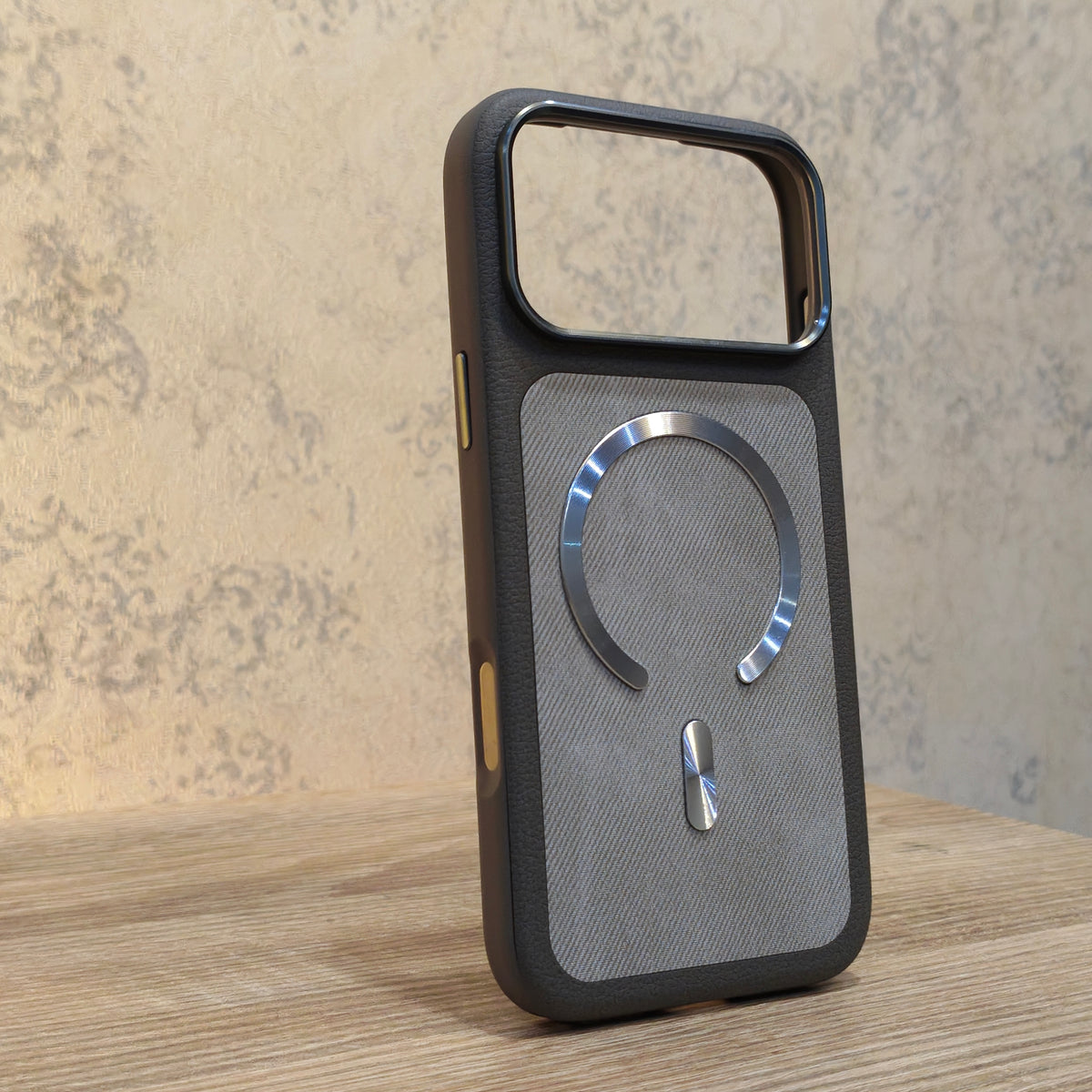 iPhone 17 Pro Max Premium Leather MagSafe Back Cover